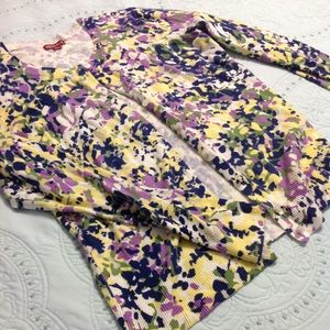 Merona multicolored long sleeve cardigan